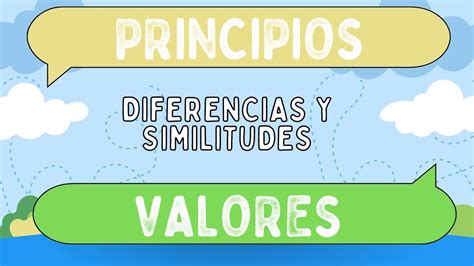 La Etica Te Toma De La Mano Diferencias Entre Principios Y Valores Images
