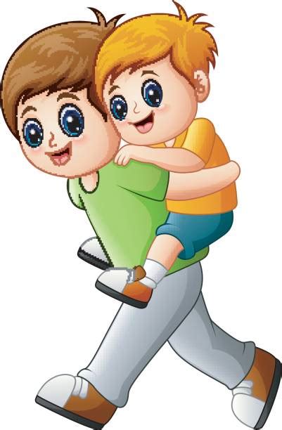 Royalty Free Younger Brother Clip Art Vector Images And Illustrations