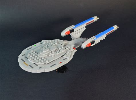 Star Trek Lego Enterprise 1701 E Sovereign Tng Moc Etsy In 2020