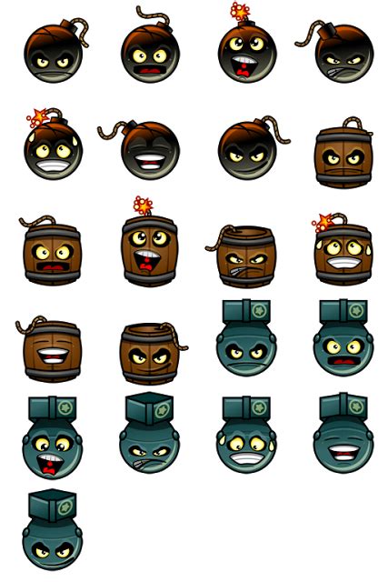 2d Game Art For Programmers Emotional Explosives 2d Character