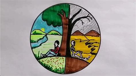 Orman Haftası Resim çizimi Çevre Koruma Haftası Resim çizimi Afiş
