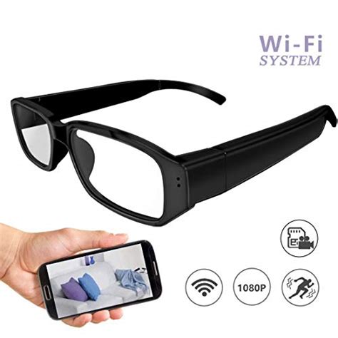 Wi Fi Hidden Camera Glasses 1080p Full Hd Spy Camera Motion Detection