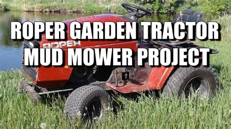 16hp Roper Garden Tractor Youtube