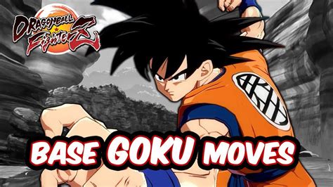 Dragon Ball Fighterz Goku Moves Combos Dramatic Dlc3 Youtube