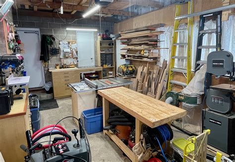 Small Woodworking Shop Tour February 2021 Mason Woodshop