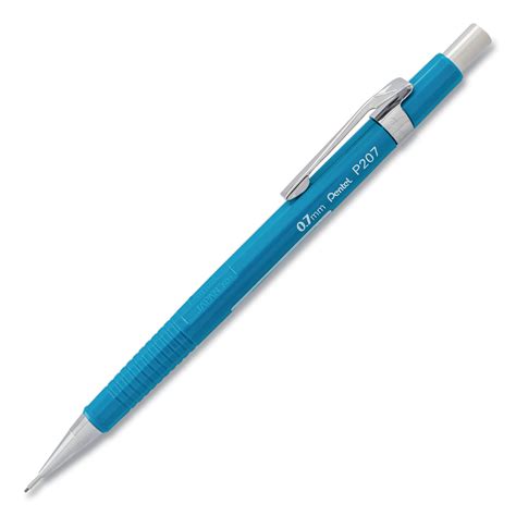 Pentel Sharp Mechanical Pencil 07 Mm Hb 25 Black Lead Blue