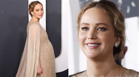 Jennifer Lawrence Shows Off Baby Bump As She Glows At Premiere Of Dont