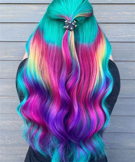 Vivid Hair Color Rainbow Hair Color Gorgeous Hair Color Hair Color Crazy Hair Dye Colors