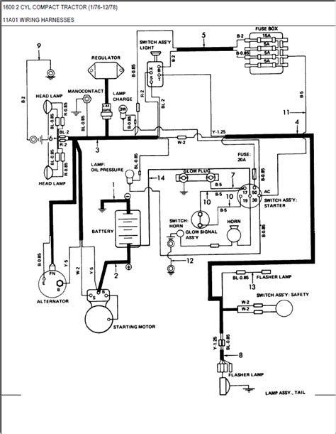 Wiring harness, front and rear for tractors w/ generators for diesel engines only ford 2000, 3000, 4000, 4000su, 3400, 3500, 4500 us tractors: Ford 3600 Wiring Diagram Collection | Wiring Collection
