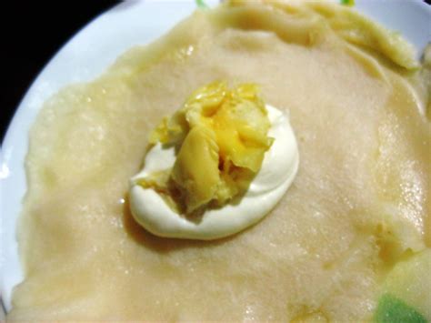 Benda yang paling hot dan viral pasal durian hari ni ialah durian crepe. Resepi Durian Crepe Yang Paling Sedap - O Gapura