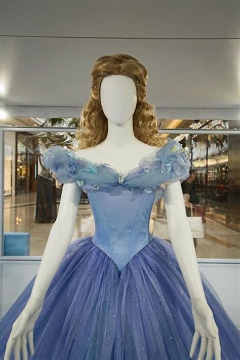 A View Of The The Bodice Of Cinderellas Ballgown From Cinderella