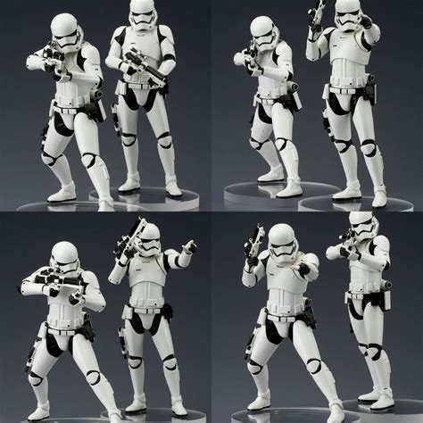 Star Wars The Force Awakens First Order Stormtrooper 2 Pack Artfx