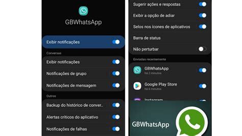 Como Ativar As Notificações Do Whatsapp Gb De Forma Simples E Rápida