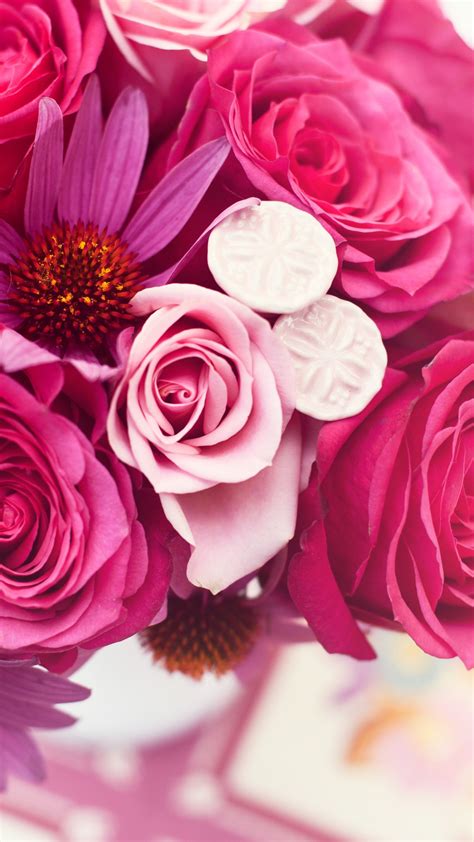 Wallpaper Garden Roses 4k Hd Wallpaper Flower Bouquet Pink Nature