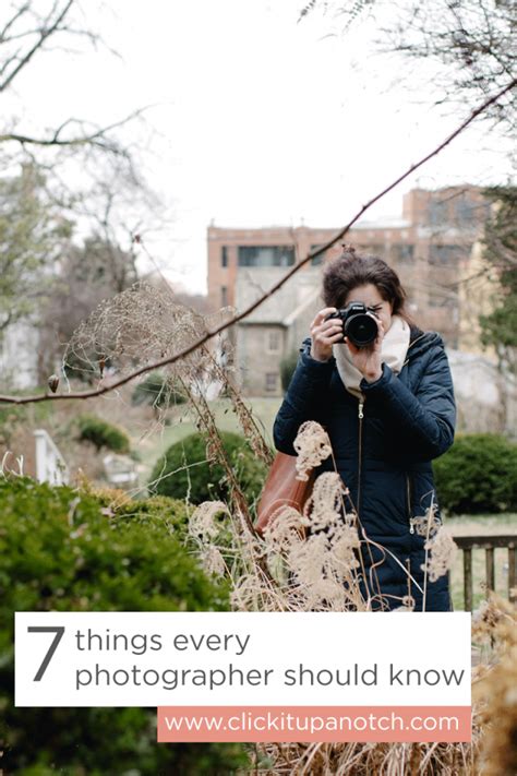 7 Things Every Photographer Should Know