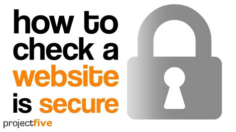 How To Check A Website Is Secure Youtube