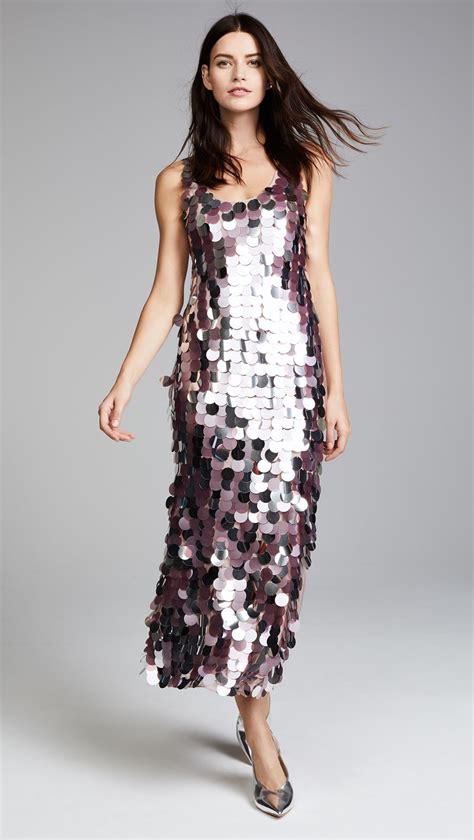 Diane Von Furstenberg Paillettes Dress Shopbop Save Up To 25 Use Code Event18 Maxi Dress