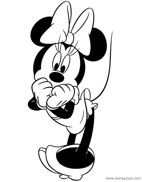 Coloring books minnie mouse template pdf remarkable image ideas. Minnie Mouse Coloring Pages | Disney Coloring Book