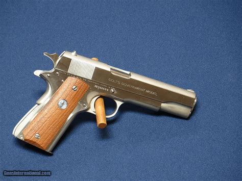 Colt 1911 70s Series Nickel 45 Acp