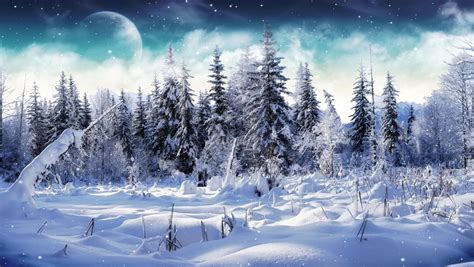 Download Cold Winter Animated Wallpaper