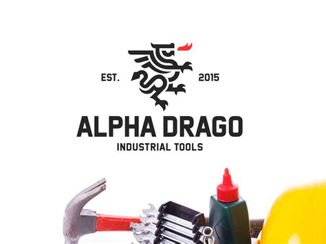 Alpha Drago Logo By Noman Ahmed On Dribbble
