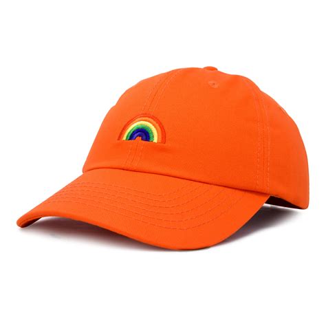 Dalix Rainbow Baseball Cap Womens Hats Cute Hat Soft Cotton Caps In