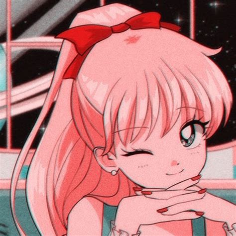 Aesthetic Vintage Anime Girl Pfp Fotodtp