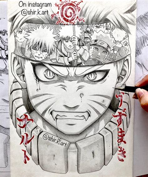 Funny Drawing Naruto Character Drawing Drawing Image