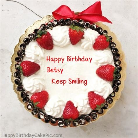 ️ Happy Birthday Cake For Girlfriend Or Boyfriend For Betsy