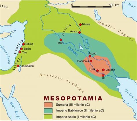 Mapa De Mesopotamia