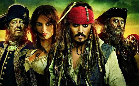 Pirates Of The Caribbean Stranger Tides Photograph By Movie Poster