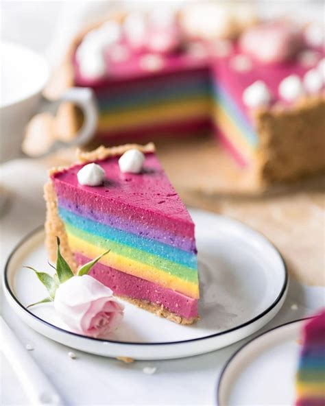 Rawnice Superfoods On Instagram Who Wants A Piece Of No Bake Rainbow