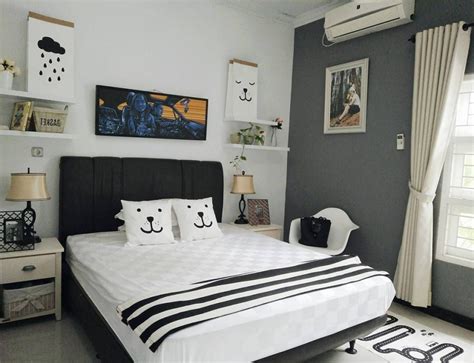 contoh desain kamar tidur sederhana tapi keren  ruang