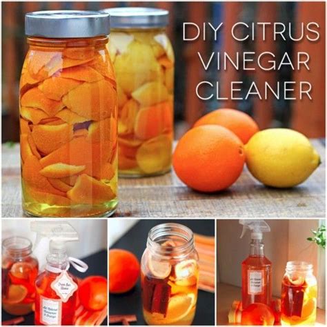 Orange Peel Vinegar Cleaner Recipe The Whoot Homemade Cleaners
