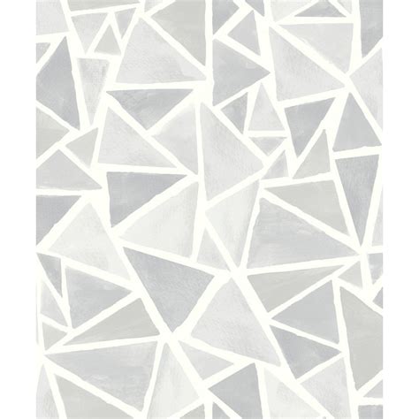 Arthouse Delta Geometric Glitter Triangle Textured