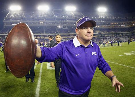 Tcu Coach Gary Patterson Apologizes For Postgame Comments