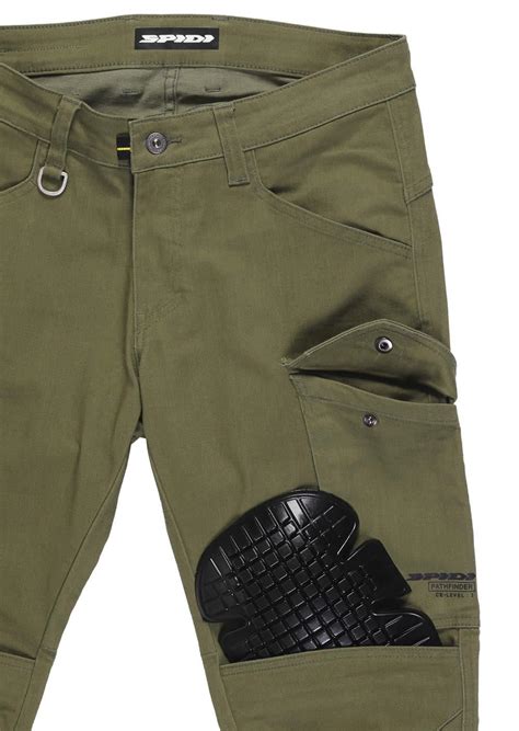 And cargo pants are suddenly looking.good? Spidi Pathfinder Cargo Motorcycle Bike CE Textile Slim Fit ...