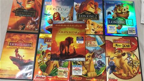 Disney Collection Lion King And 2019 Movie Unboxing Youtube