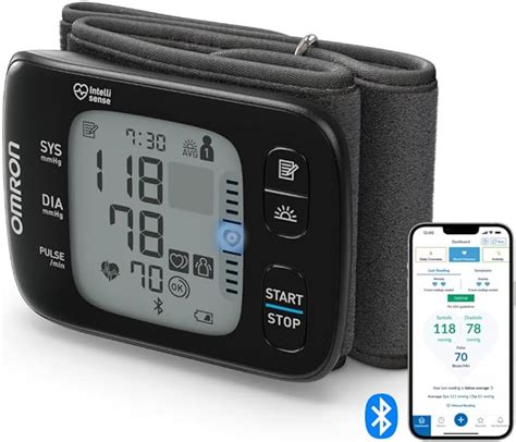 Omron Rs7 Automatic Wrist Blood Pressure Monitor For Home Use Or On The