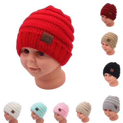Winter Hats For Kids Beanie Warm Hat Knit Beanies Slouchy Hats For