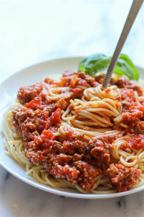 Slow Cooker Spaghetti Sauce Damn Delicious