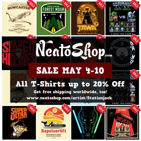 20 Off In My Neatoshop Store Stationjack Design