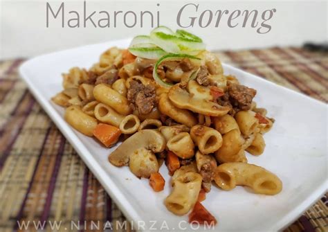 Berikut cara membuat spaghetti bolognese yang liputan6.com rangkum dari berbagai 1 sdt minyak goreng bisa minyak zaitun. Resipi Cara Masak Makaroni Goreng Paling Sedap Sedap