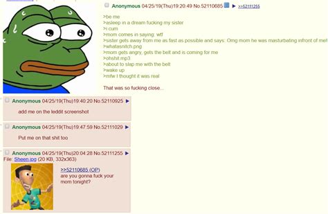 anon got scared by a dream greentext