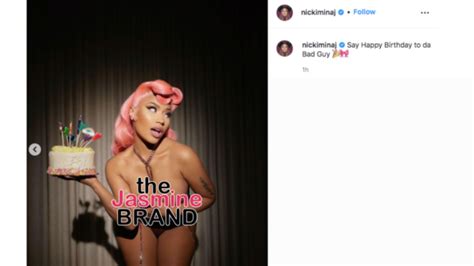Nicki Minaj Poses Topless Nude As She Celebrates Her Th Birthday