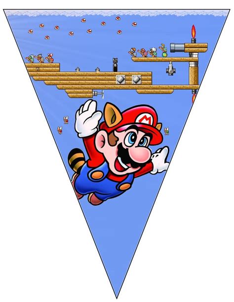 Large Printable Super Mario Banner Free To Use Free To Share