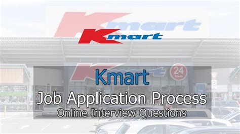 Kmart Job Application Process Online Interview Questions 2019 Youtube