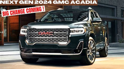 Gmc Acadia Denali Review Interior And Exterior What Changed For The Acadia Youtube