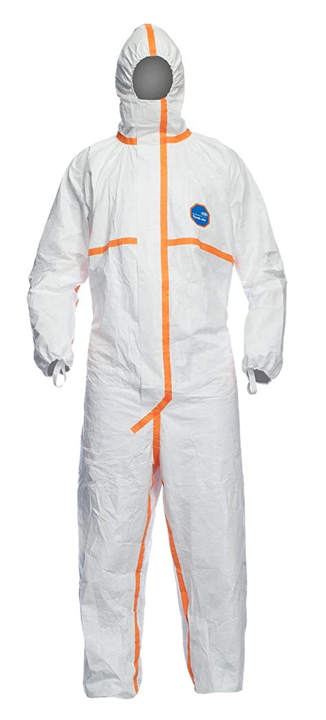 Dupont Tyvek 800jxl Tyvek Chemical Protective Coverall Suit Ce