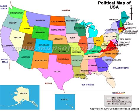 Ezonaf Map Of Usa